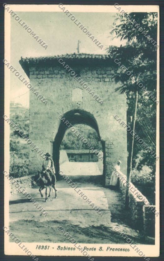 Roma Subiaco cartolina ZB3005 – fronte