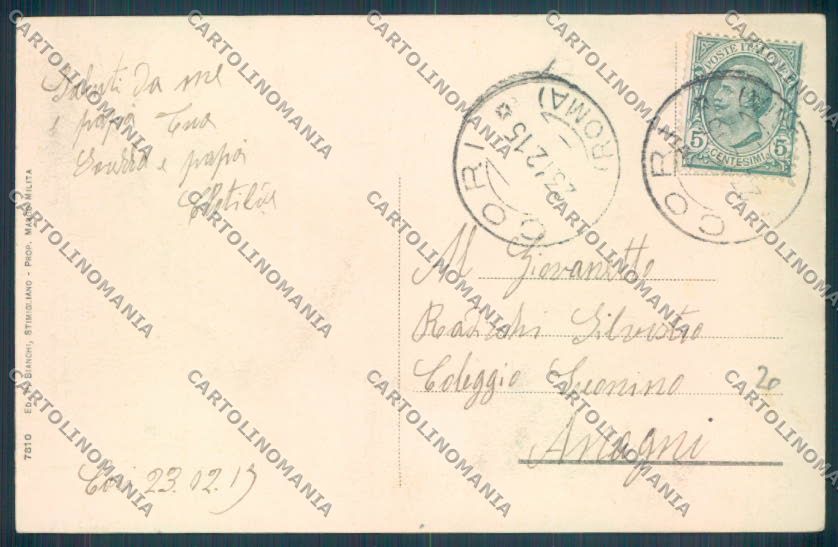 Latina Cori cartolina ZB3032 – retro
