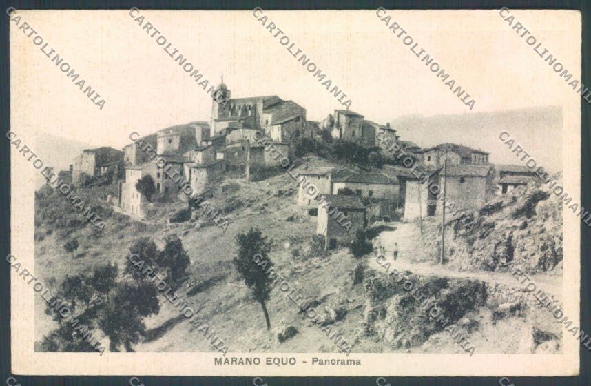Roma Marano Equo cartolina ZB3035 – fronte