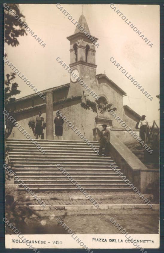Roma Isola Farnese Foto PIEGHINA cartolina ZB3045 – fronte