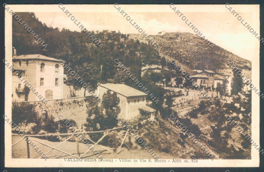 Roma Vallinfreda cartolina ZB3051 – fronte