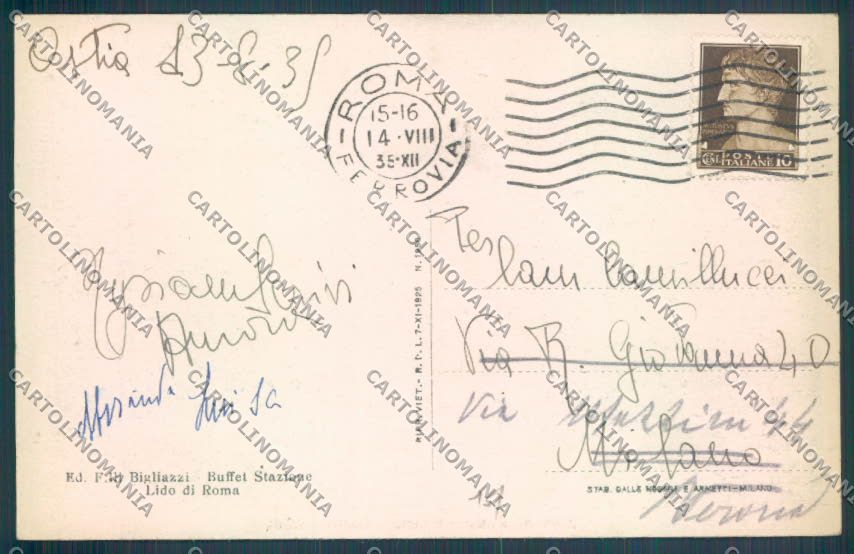 Roma Lido di cartolina ZB3069 – retro
