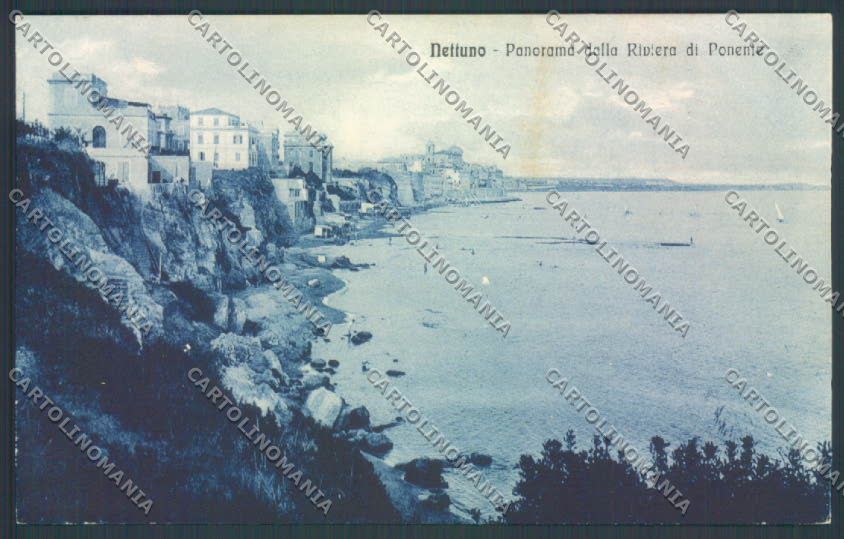 Roma Nettuno PIEGHINA cartolina ZB3099 – fronte