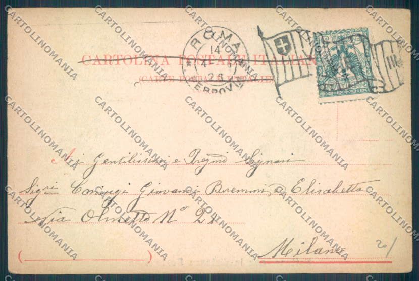 Roma Nettuno cartolina ZB3101 – retro