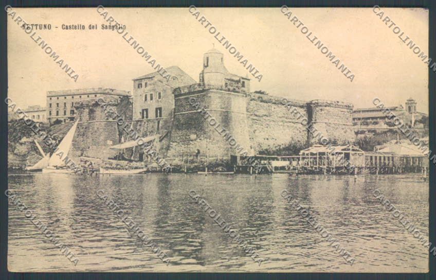 Roma Nettuno ABRASA cartolina ZB3103 – fronte