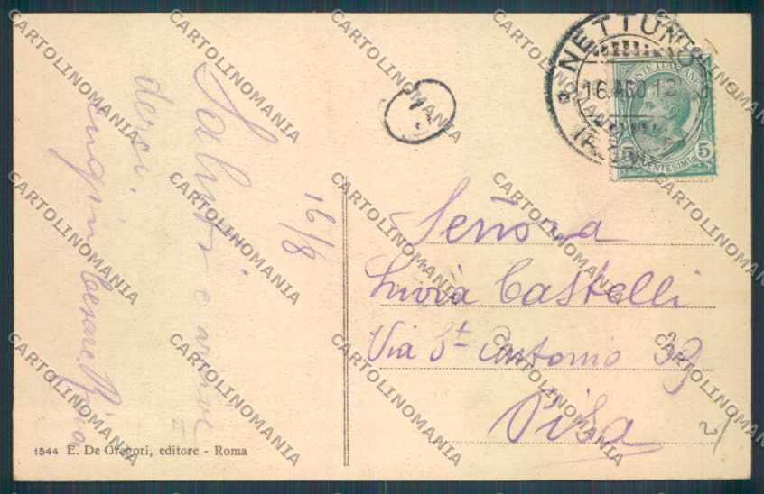 Roma Nettuno cartolina ZB3104 – retro
