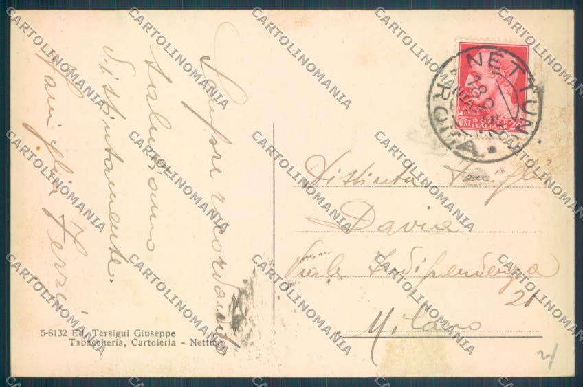 Roma Nettuno cartolina ZB3108 – retro