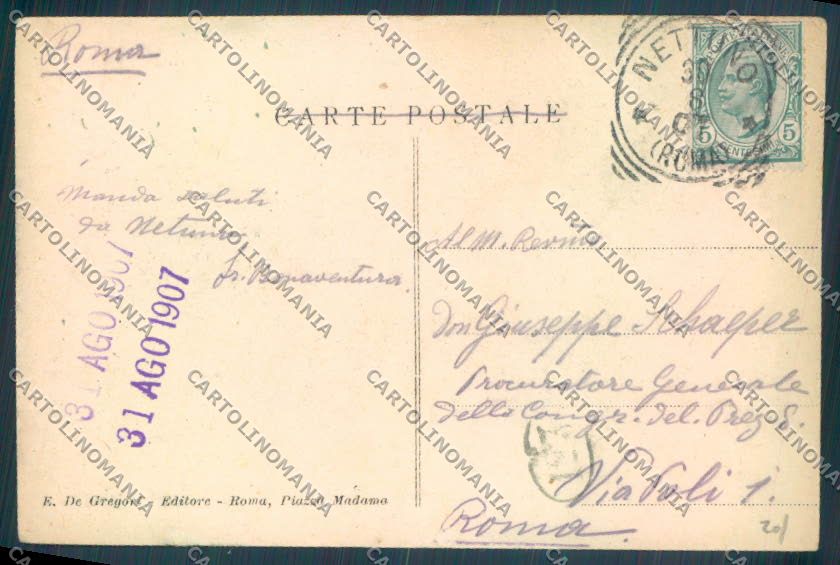 Roma Nettuno cartolina ZB3109 – retro