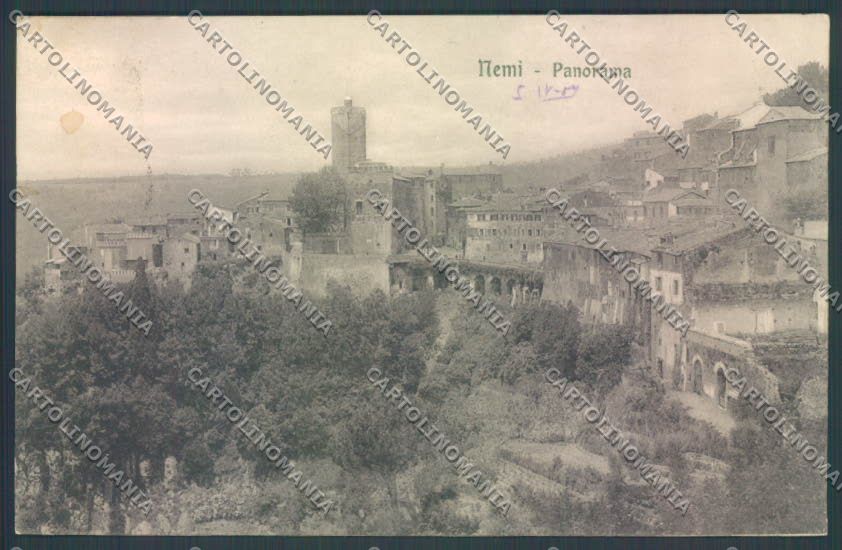 Roma Nemi cartolina ZB3125 – fronte