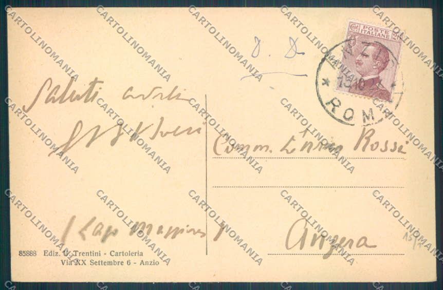 Roma Anzio cartolina ZB3136 – retro