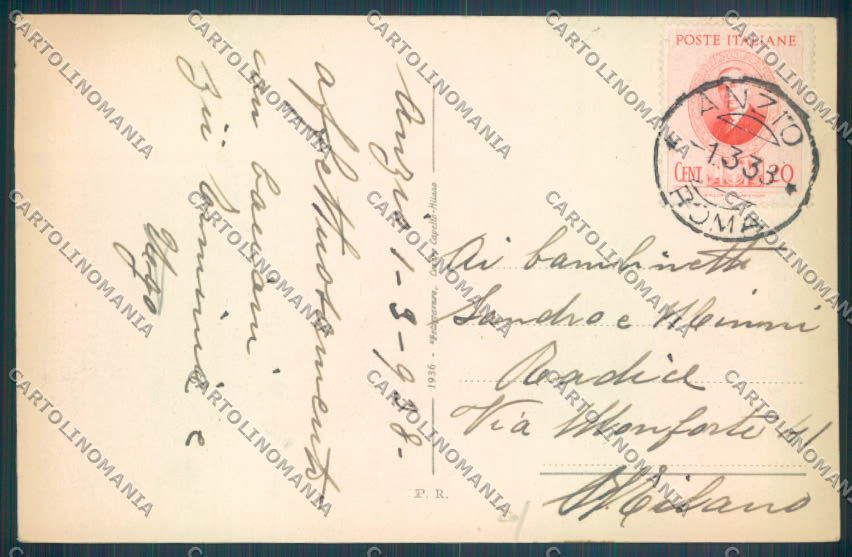 Roma Anzio cartolina ZB3144 – retro