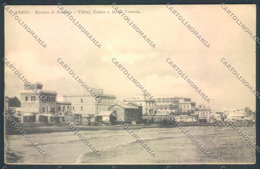 Roma Anzio PIEGHINA STRAPPINI cartolina ZB3145 – fronte