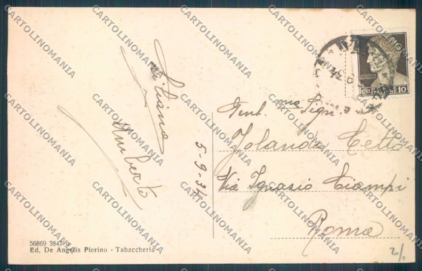 Roma Rocca di Papa cartolina ZB3178 – retro