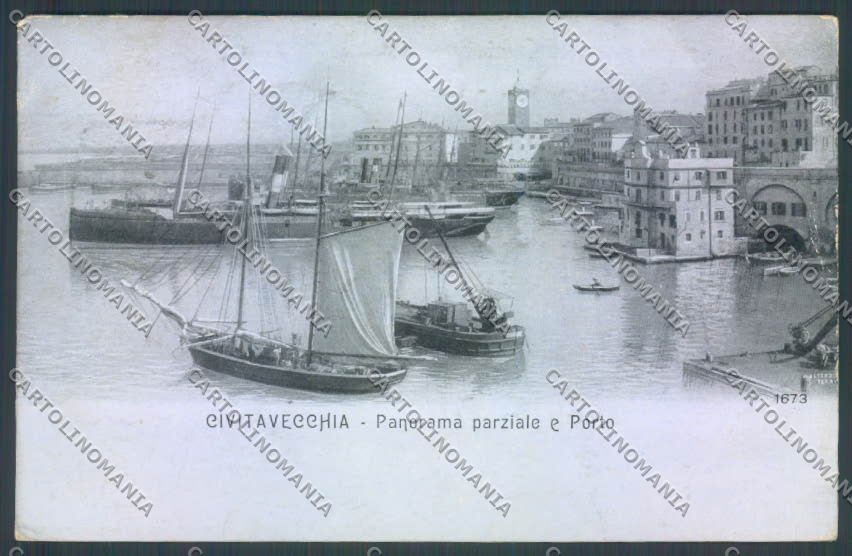 Roma Civitavecchia Nave Alterocca 1673 cartolina ZB3187 – fronte