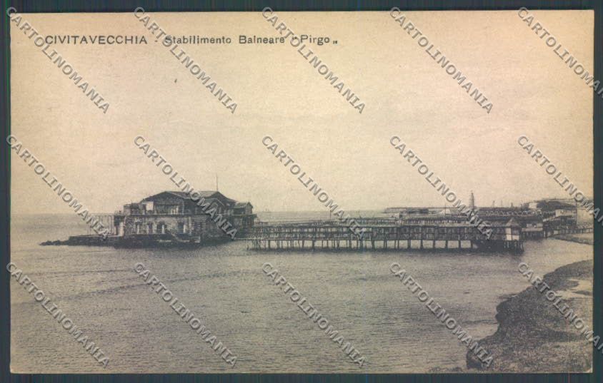 Roma Civitavecchia cartolina ZB3188 – fronte