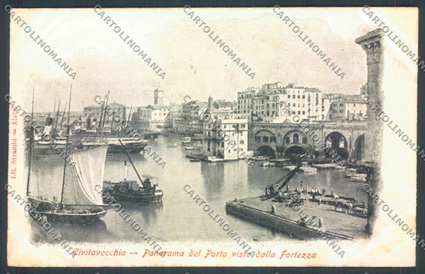 Roma Civitavecchia cartolina ZB3191 – fronte