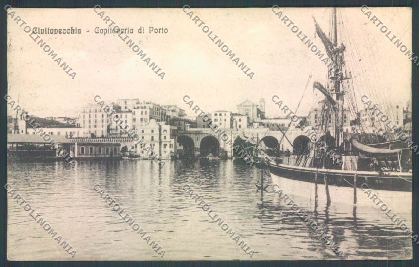 Roma Civitavecchia Veliero cartolina ZB3193 – fronte