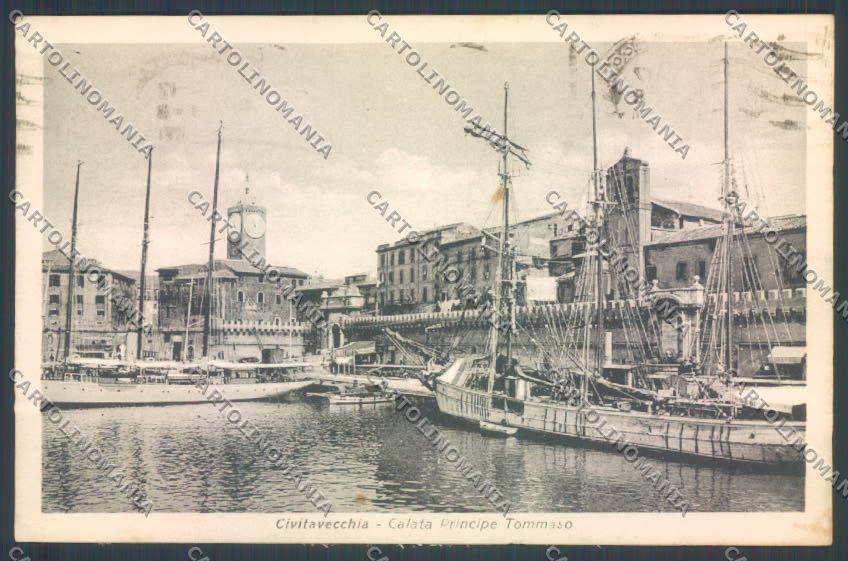 Roma Civitavecchia cartolina ZB3194 – fronte
