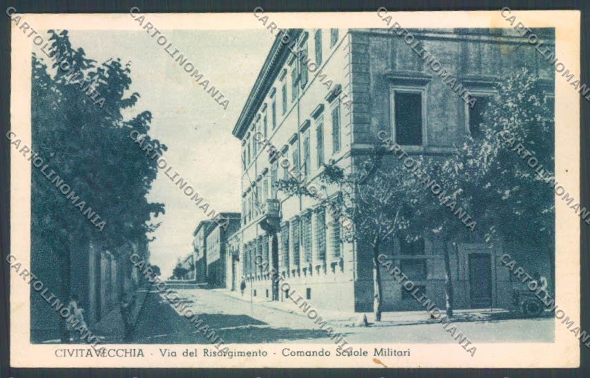 Roma Civitavecchia Comando Militare Militari cartolina ZB3214 – fronte