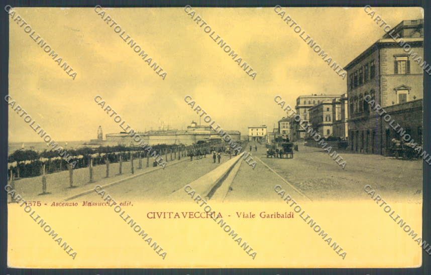 Roma Civitavecchia cartolina ZB3215 – fronte