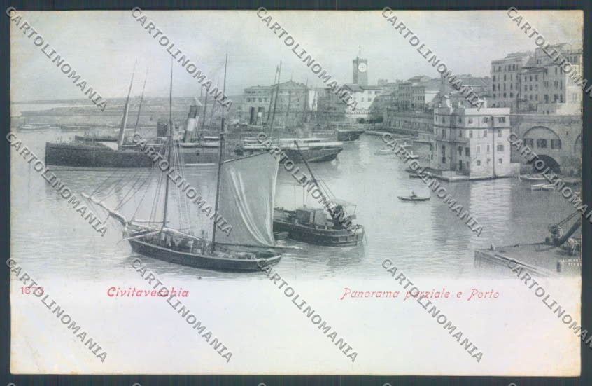 Roma Civitavecchia Alterocca 1673 Nave cartolina ZB3217 – fronte