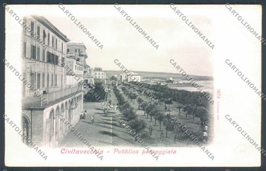 Roma Civitavecchia Alterocca 1674 cartolina ZB3222 – fronte