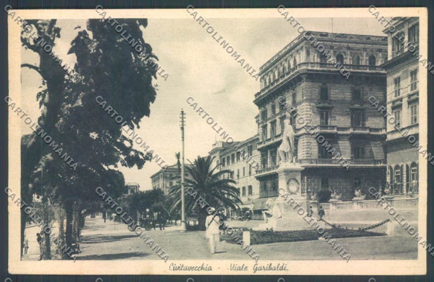 Roma Civitavecchia PIEGHE cartolina ZB3224 – fronte