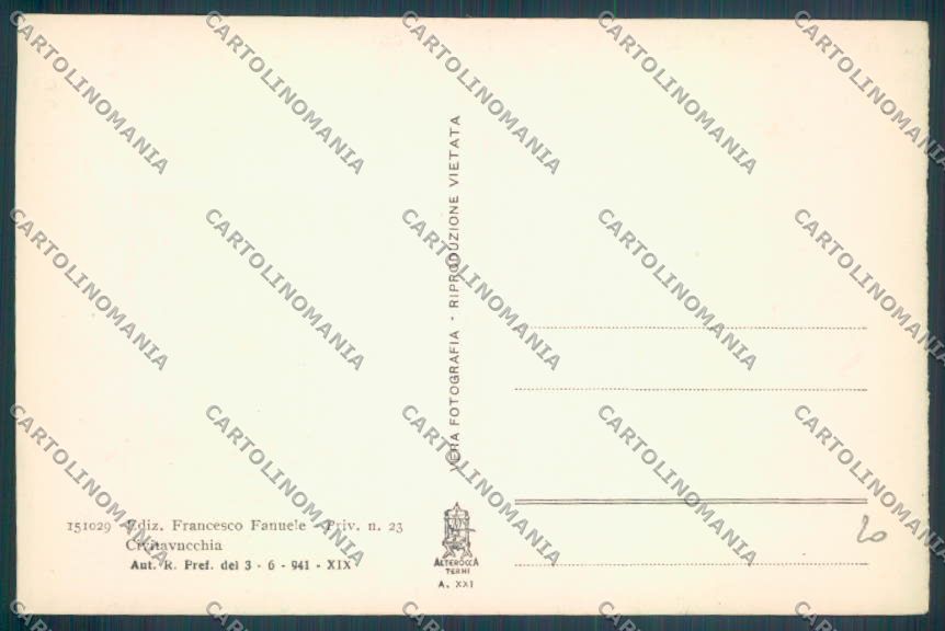 Roma Civitavecchia Foto Nave Sardegna cartolina ZB3226 – retro