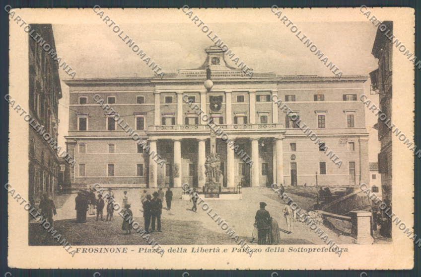 Frosinone Città PIEGHE cartolina ZB3234 – fronte