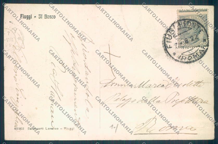Frosinone Fiuggi cartolina ZB3244 – retro