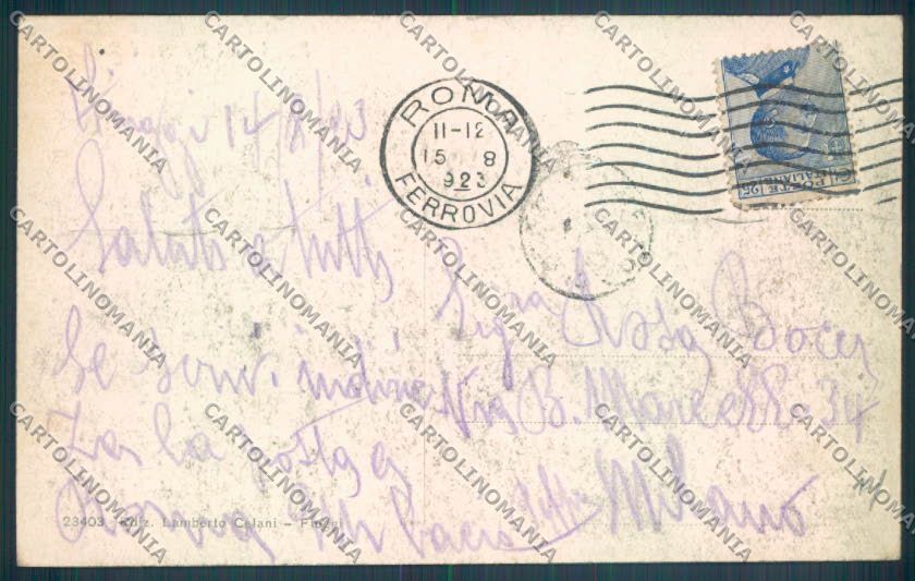 Frosinone Fiuggi cartolina ZB3247 – retro