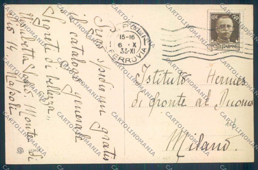 Frosinone Fiuggi cartolina ZB3249 – retro