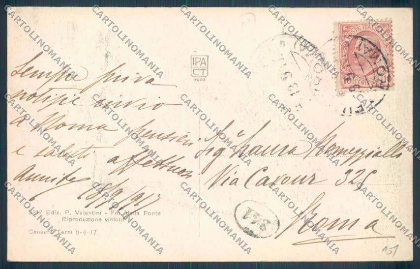 Frosinone Fiuggi cartolina ZB3252 – retro