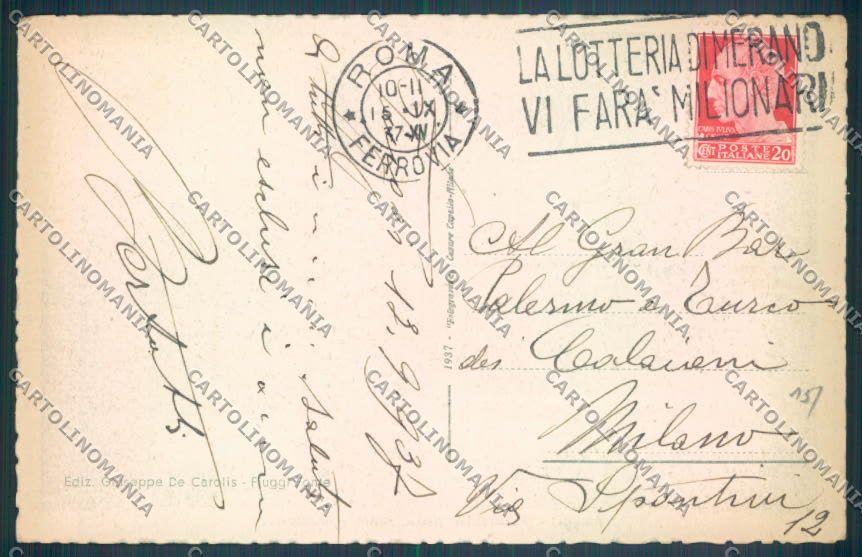 Frosinone Fiuggi cartolina ZB3258 – retro