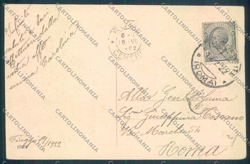 Frosinone Fiuggi cartolina ZB3265 – retro
