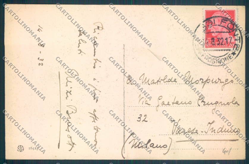 Frosinone Fiuggi cartolina ZB3281 – retro