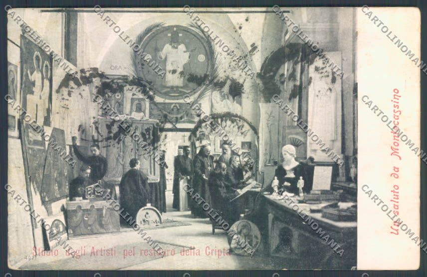 Frosinone Montecassino cartolina ZB3283 – fronte