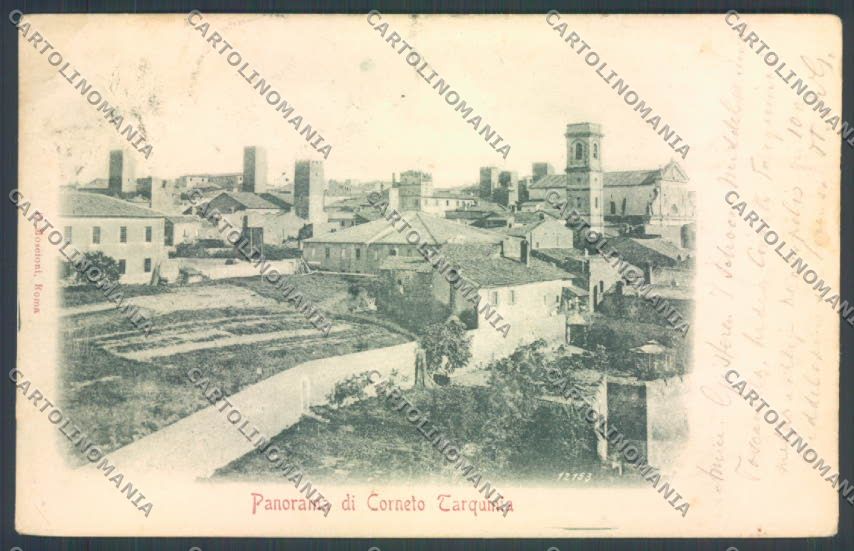 Viterbo Tarquinia cartolina ZB3284 – fronte