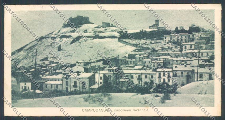 Campobasso Città Mini cartolina ZB3287 – fronte