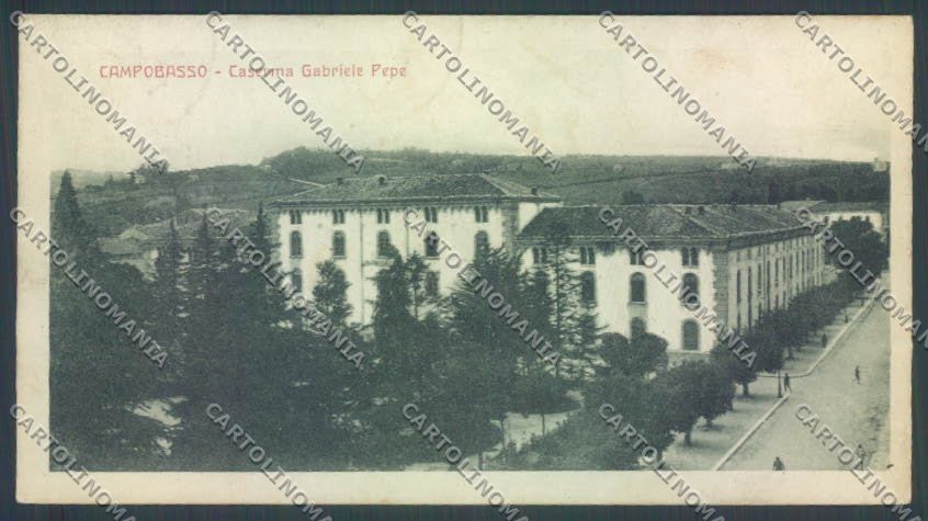 Campobasso Città Mini Caserma cartolina ZB3288 – fronte