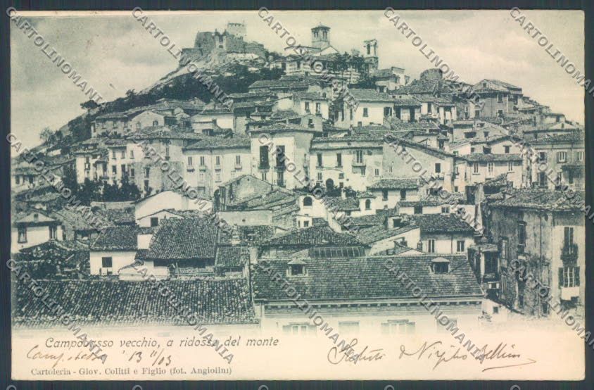 Campobasso Città cartolina ZB3300 – fronte