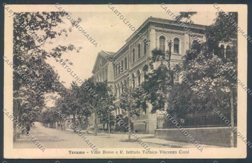 Teramo Città Scuola PIEGHINE cartolina ZB3317 – fronte