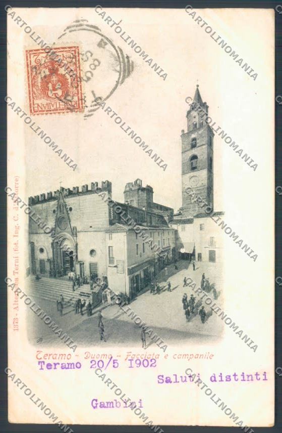 Teramo Città Alterocca 1373 cartolina ZB3334 – fronte
