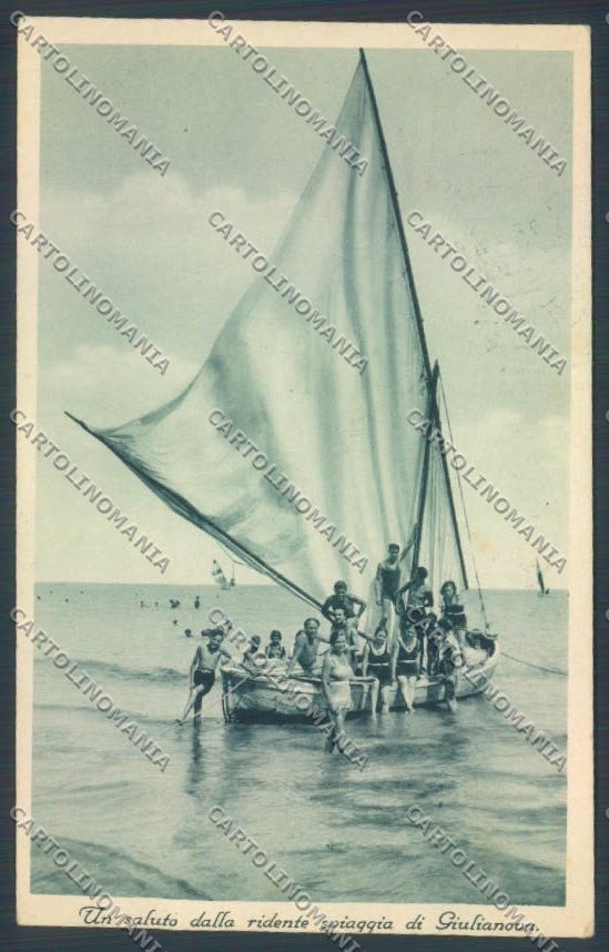Teramo Giulianova cartolina ZB3356 – fronte