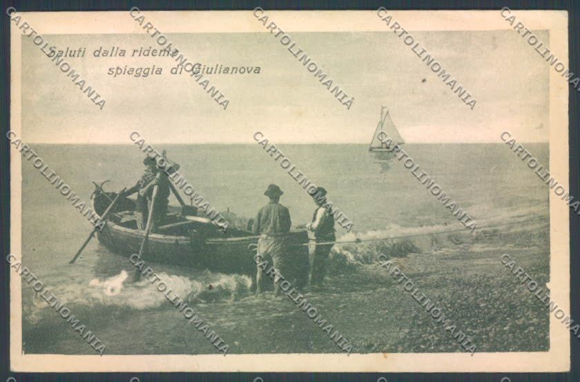 Teramo Giulianova cartolina ZB3360 – fronte