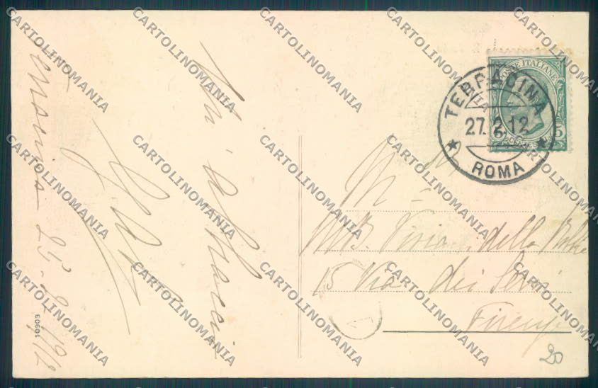 Latina Terracina cartolina ZB3370 – retro