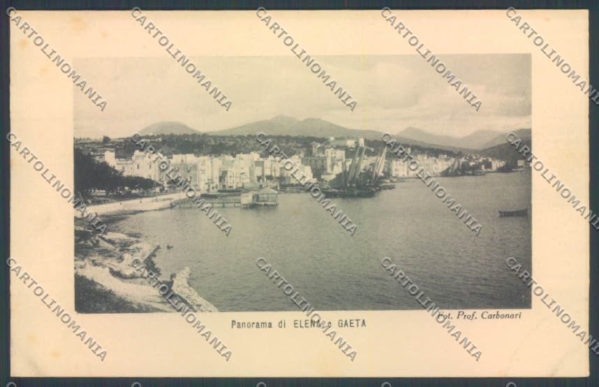 Latina Gaeta cartolina ZB3373 – fronte