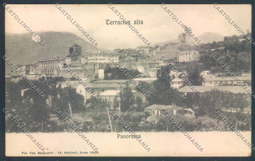 Latina Terracina cartolina ZB3376 – fronte
