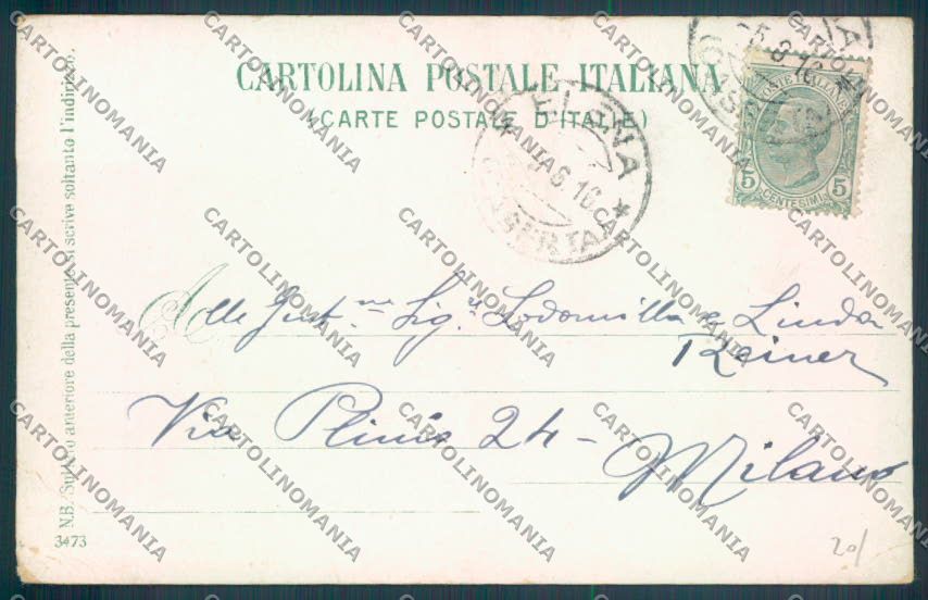 Latina Gaeta PIEGHINE cartolina ZB3378 – retro