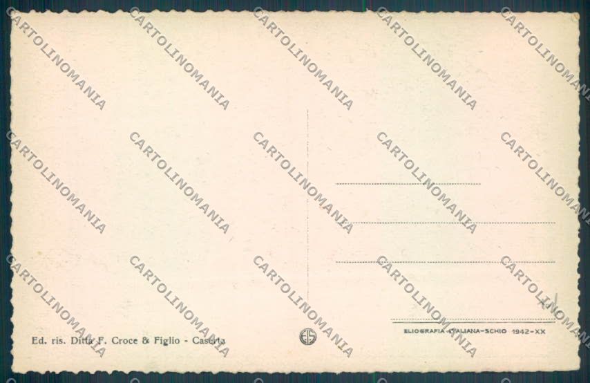 Caserta Città Saluti da cartolina ZB3414 – retro